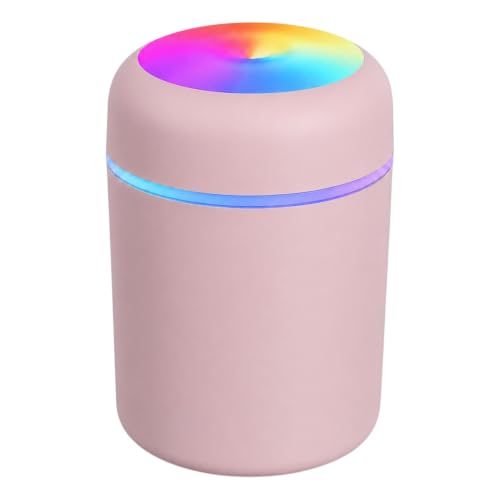 Portable 300ml LED Ultrasonic Humidifier