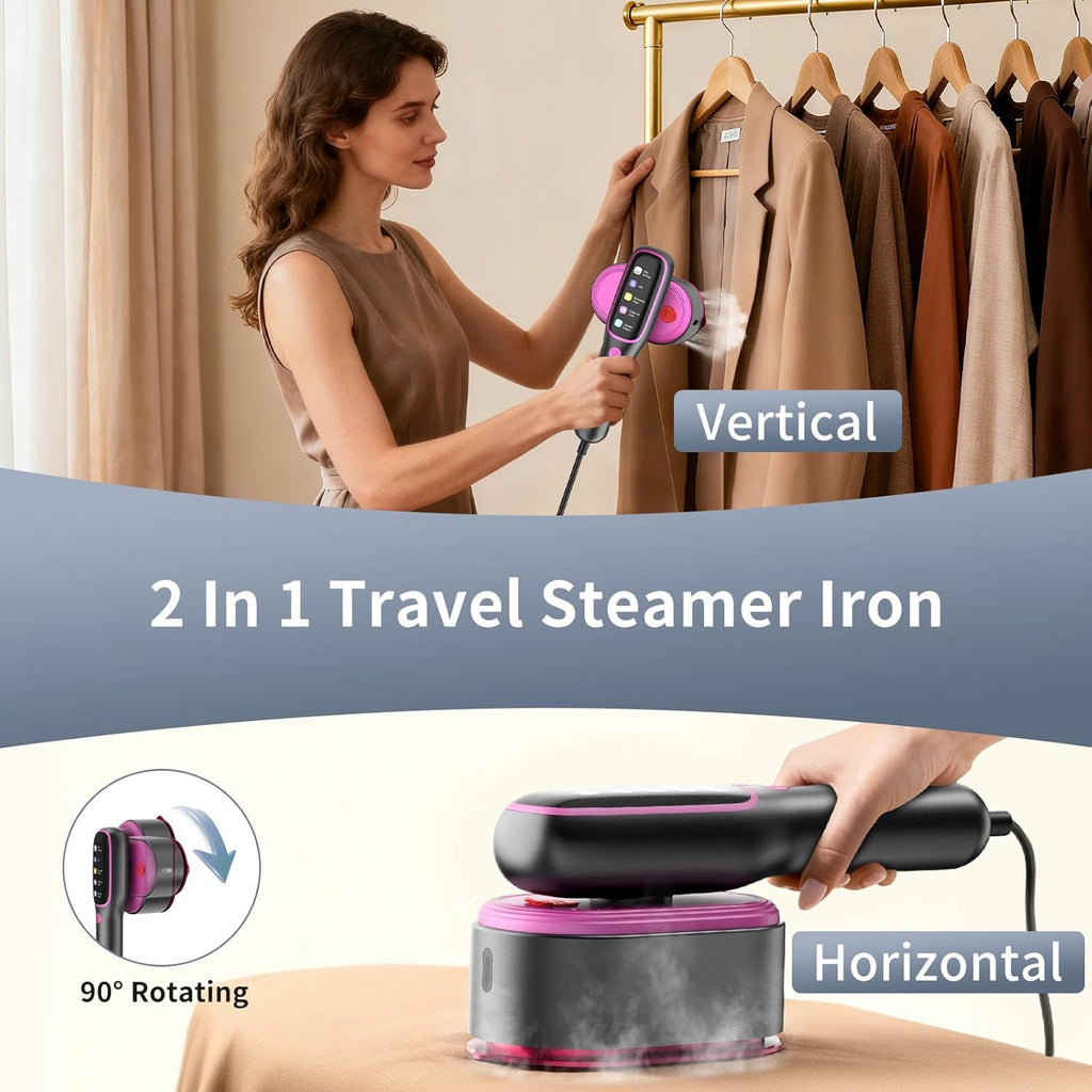 2-in-1 Handheld Garment Steamer