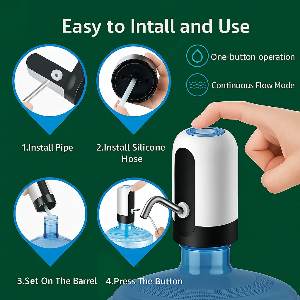 Automatic Wireless Water Dispenser Pump